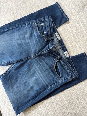 AG Adriano Goldschmied Stevie Ankle Jeans Straight Leg